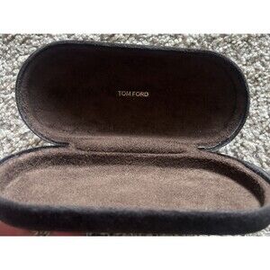 TOM FORD eyeglasses case optical case brown storage case designer elegance